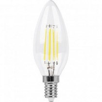 Лампа светодиодная Feron LB-66 свеча E14 7W холодный свет (6400K)