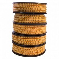 Кабель-маркер &quot;7&quot; для провода сеч.1,5мм STEKKER CBMR15-7 , желтый, упаковка 1000 шт 39137 Кабель-маркер "7" для провода сеч.1,5мм STEKKER CBMR15-7 , желтый, упаковка 1000 шт