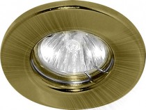 Светильник потолочный, MR16 G5.3 античное золото, DL10