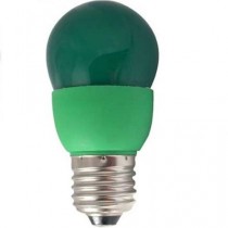 Цветная лампа Ecola globe Color 9W 220V E27 Green Зеленый 91x46