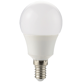 K4GW82ELC Лампа светодиодная Ecola globe   LED  8,2W G50 220V E14 2700K шар 270° (композит) 95x50 
