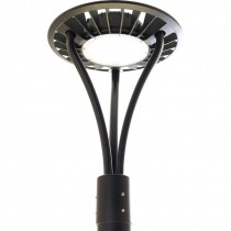 Светодиодный уличный светильник Feron SP7010 50W на столб теплый свет (3000К) черный