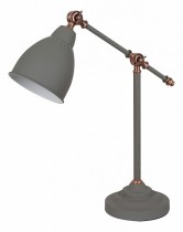 Настольная лампа офисная Braccio A2054LT-1GY Arte Lamp