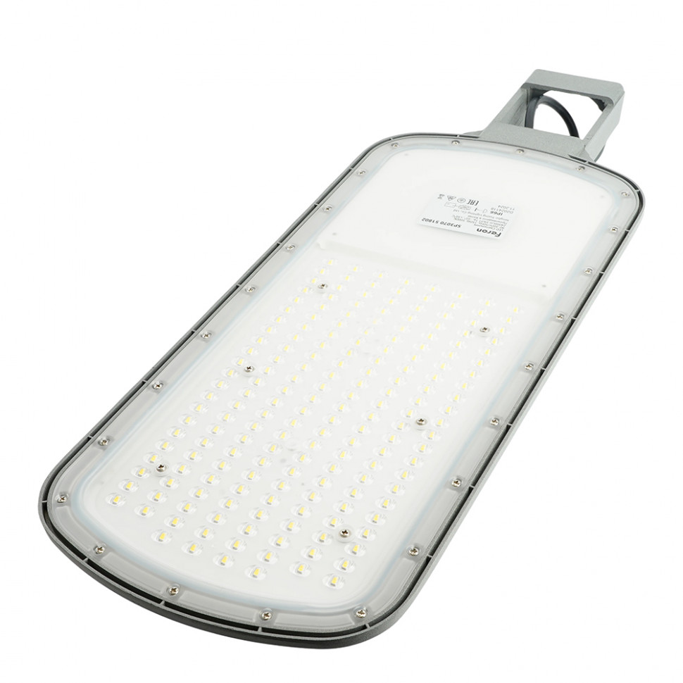 Светодиодный уличный консольный светильник Feron SP3070 150W 5000K AC90-300V, серый, артикул FERON 51802