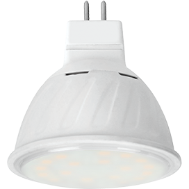 M2SW10ELC Лампа светодиодная Ecola MR16   LED 10,0W  220V GU5.3 2800K прозрачное стекло (композит) 51x50 