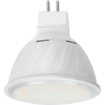 Лампа светодиодная Ecola MR16   LED 10,0W  220V GU5.3 2800K прозрачное стекло (композит) 51x50