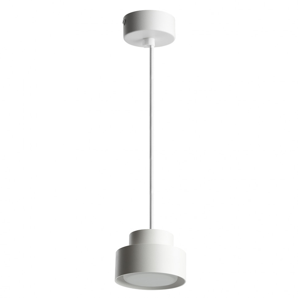 Светильник потолочный Feron HL3678 Barrel AURA levitation 12W, 230V, GX53, белый, на подвесе 1,7 м, артикул FERON 48410