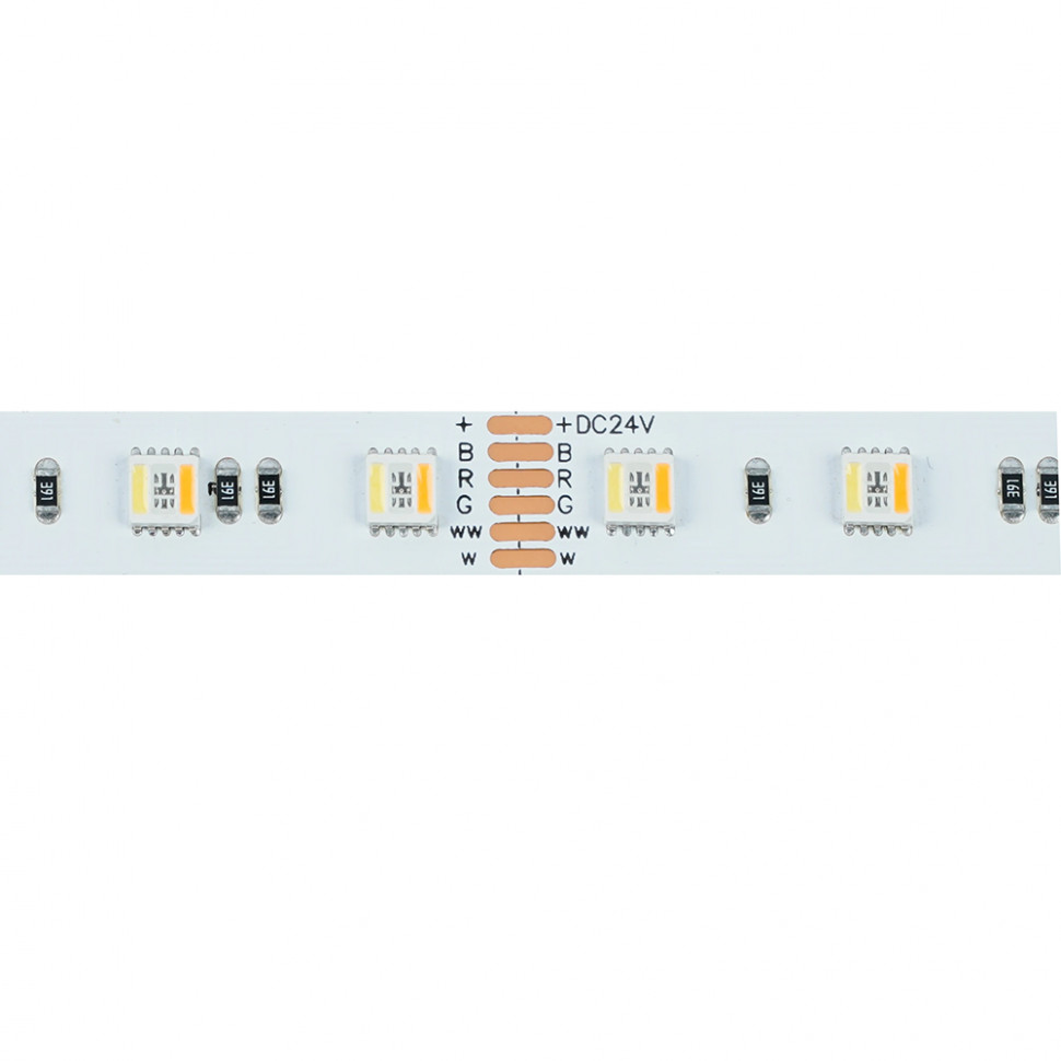 Лента светодиодная 60SMD(5050) RGBW-MIX 5 в 1 20Вт/м 24V 5000*12*1.44 мм RGB+2300К+6500K, IP20, LS508 FERON, артикул FERON 53336