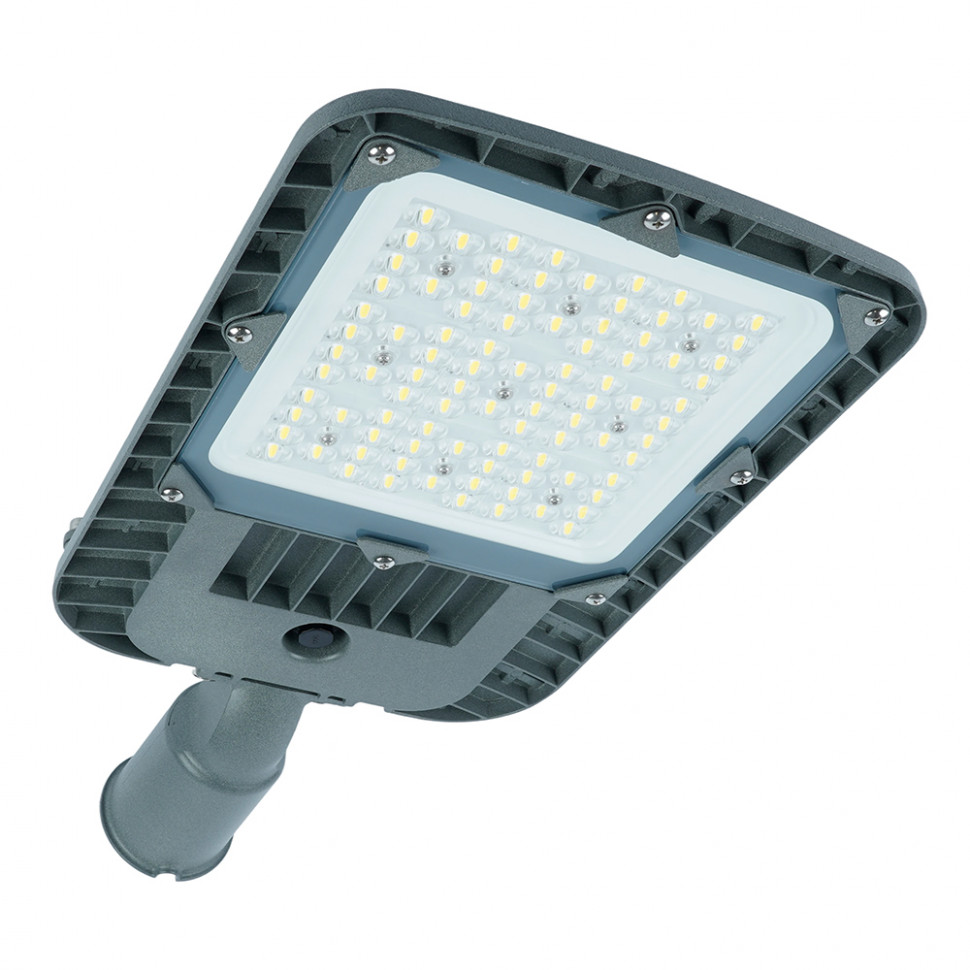 Светодиодный уличный консольный светильник Feron серии TR 100W 5000K AC90-300V, СЕРЫЙ, артикул FERON 53025