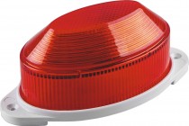 Светильник стробоскоп светодиодный, 18LED 1,3W, красный STLB01