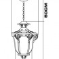 11433 Подвесной светильник "Флоренция" черная окись, PL4054 - 11433pj.jpg
