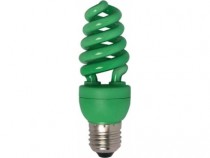 Цветная лампа Ecola Spiral Color 15W 220V E27 Green Зеленый 124x45
