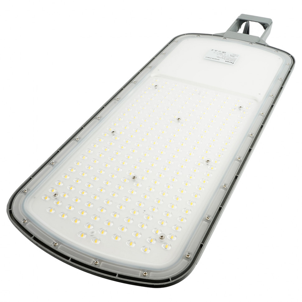 Светодиодный уличный консольный светильник Feron SP3070 200W 4000K AC90-300V, серый, артикул FERON 51811