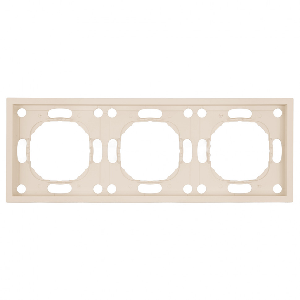 Рамка STEKKER, PFR00-5003-08 3-местная, серия Эмили, кашемир, soft touch, артикул STEKKER 49912