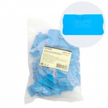 Торцевая заглушка STEKKER LD581-1-40 для ЗНИ LD572 4мм2 (JXB PT 2,5), синий 100шт