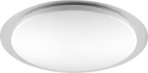 Люстра потолочная светодиодная Feron AL5001 тарелка 36W дневной свет (4000К) белый с кантом