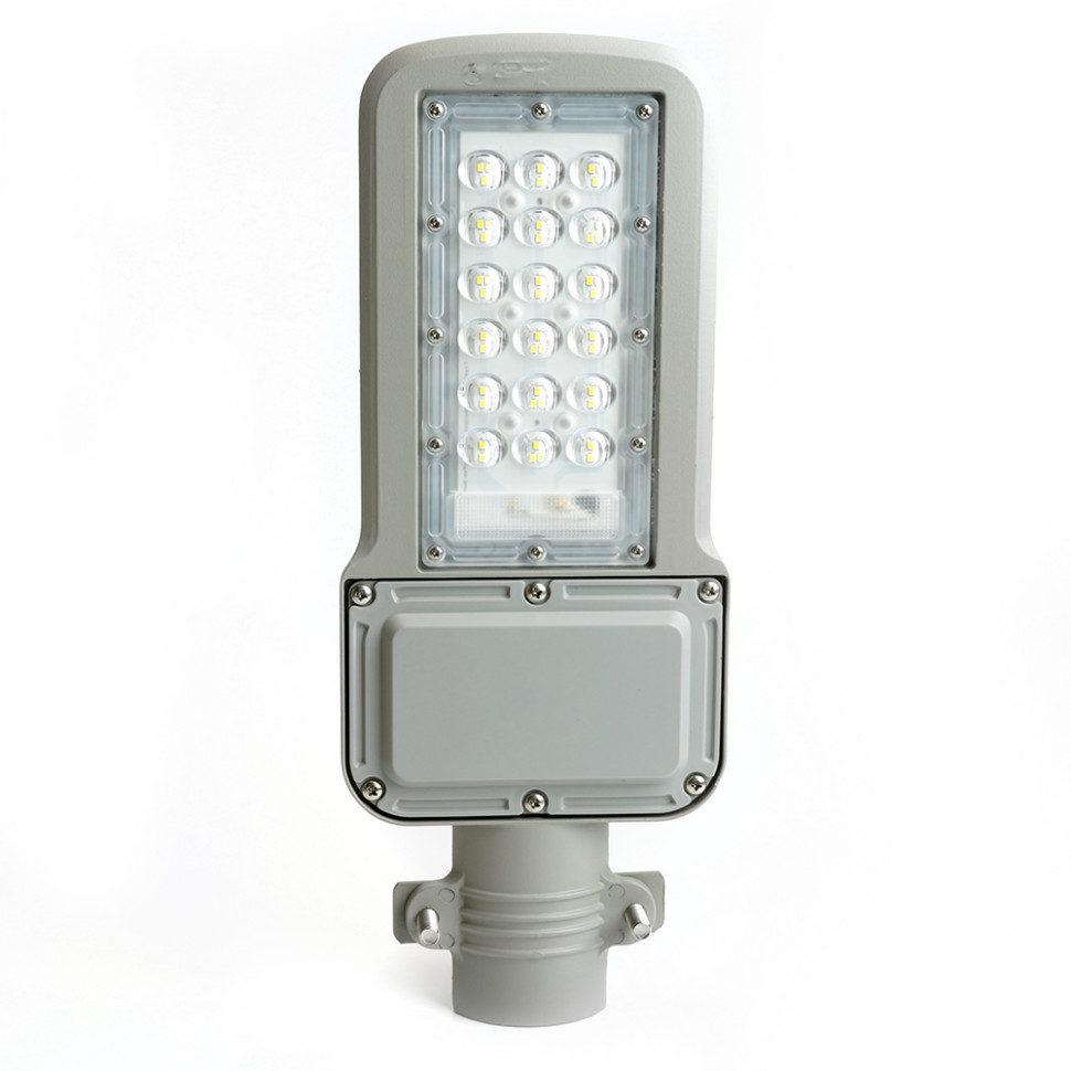 Светодиодный уличный консольный светильник Feron SP3040 30W 5000K 230V, серый, артикул FERON 41547