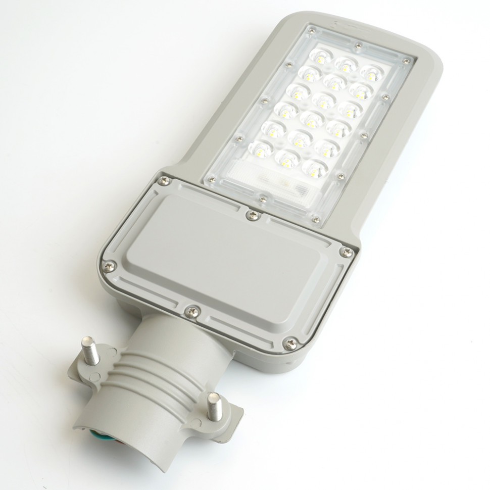 Светодиодный уличный консольный светильник Feron SP3040 30W 5000K 230V, серый, артикул FERON 41547