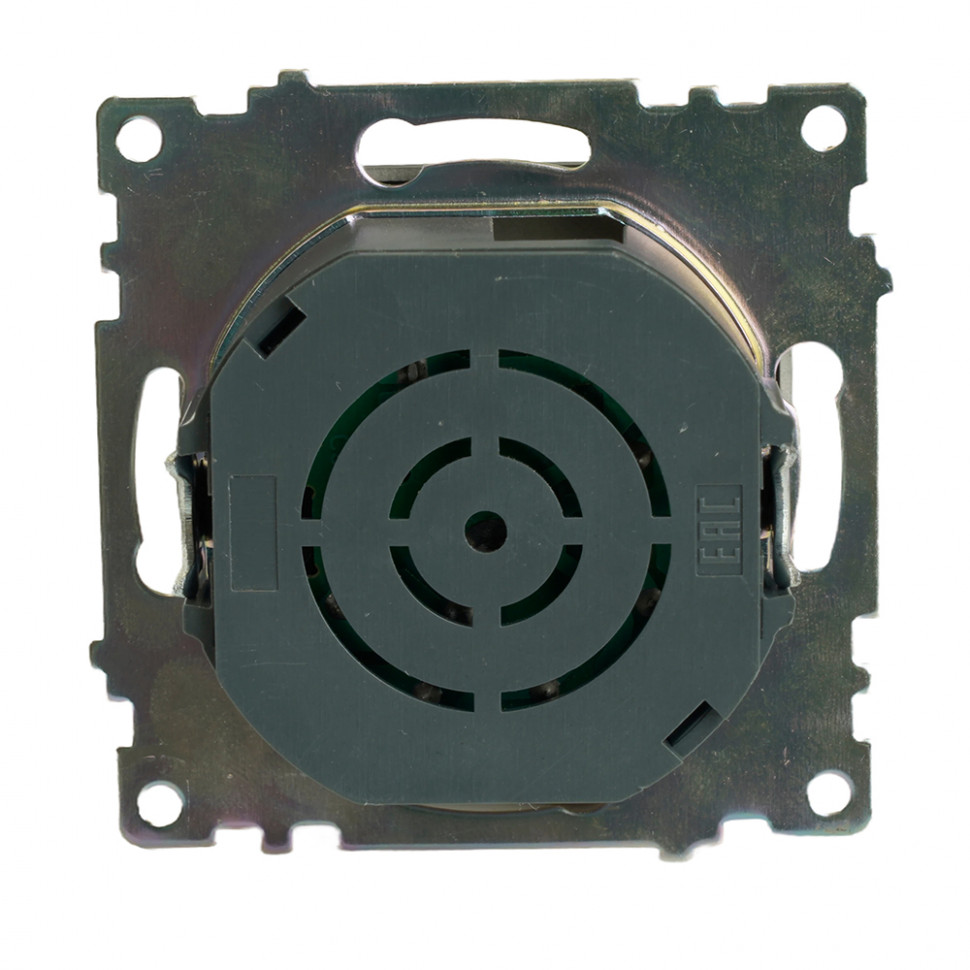 Выключатель диммирующий TRIAC (механизм) 250В, 500W, серия Катрин, графит, GLS10-7106-06, артикул STEKKER 49413