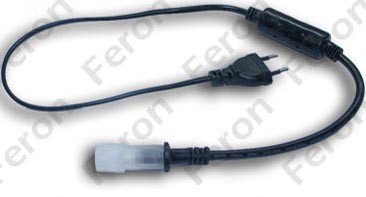 LD122  Сетевой шнур 2w для дюралайта со светодиодами (шнур 0.8м) 26093 LD122  Сетевой шнур 2w для дюралайта со светодиодами (шнур 0.8м)