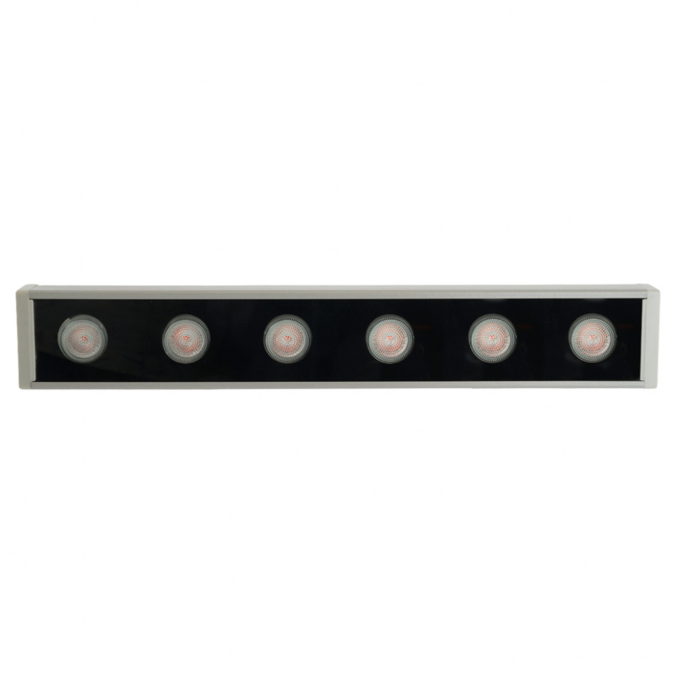 LL-893 Светодиодный линейный прожектор для подсветки стен, красный, 250*40*25mm, 6W DC24V, IP65, артикул FERON 51567