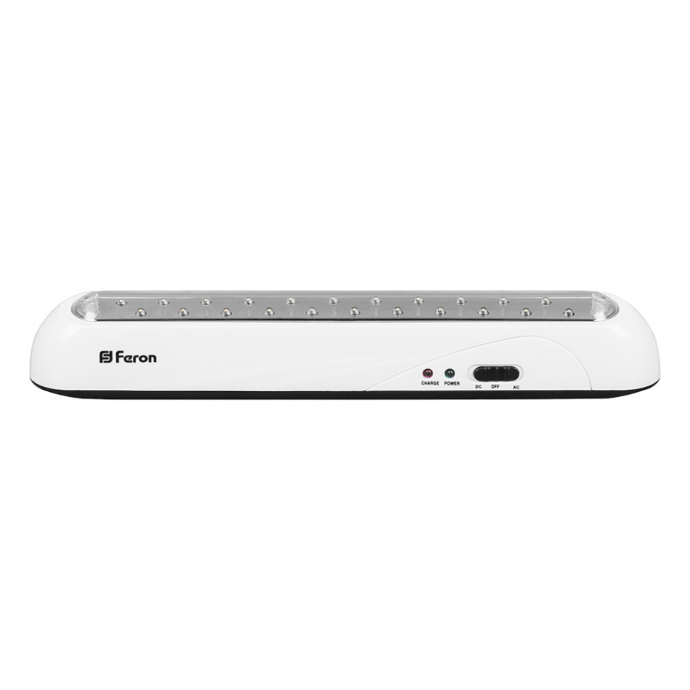 Светильник аккумуляторный, 22 LED AC/DC, белый, EL14, артикул FERON 12634