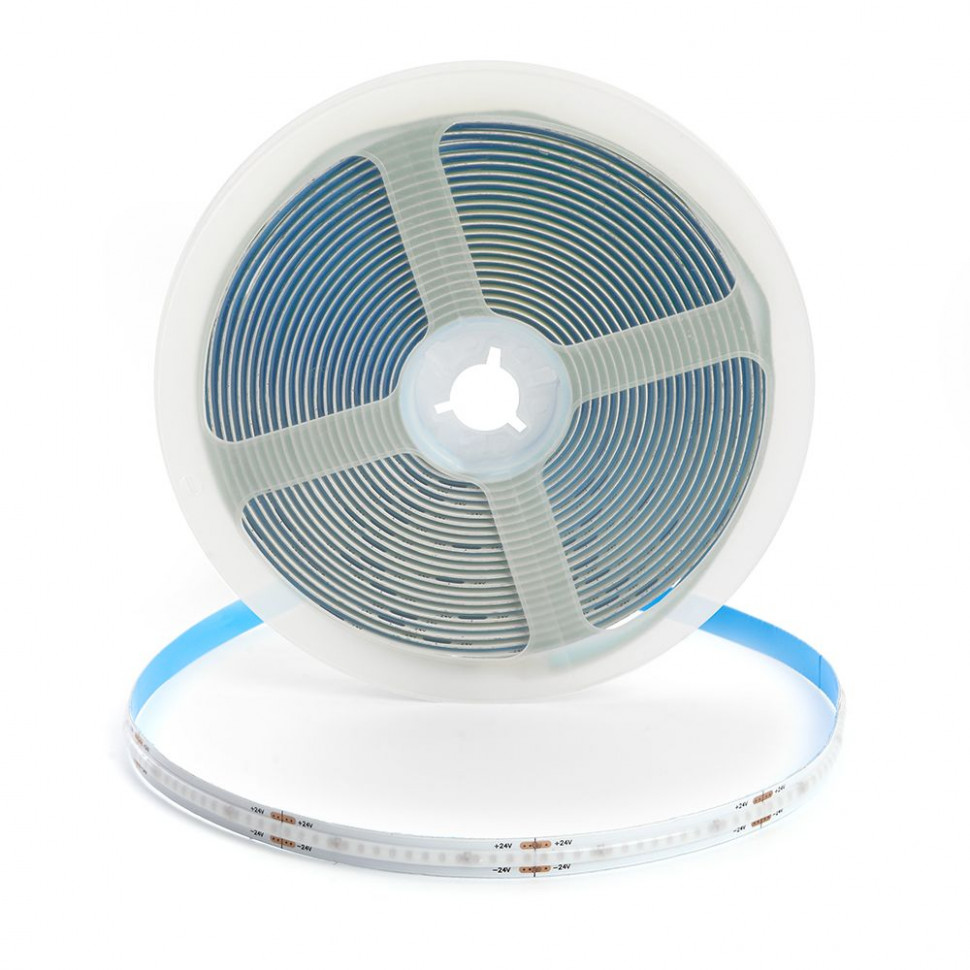 Светодиодная COB лента Feron LS530 320SMD(2110) 10Вт/м 24V 5000*8*1.8мм IP20, синий, артикул FERON 48267
