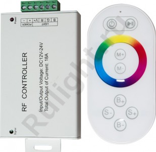 21558 Контроллер Feron для многоцветной (RGB) светодиодной ленты LD56 белый цвет Контроллер Feron для многоцветной (RGB) светодиодной ленты LD56 белый цвет
