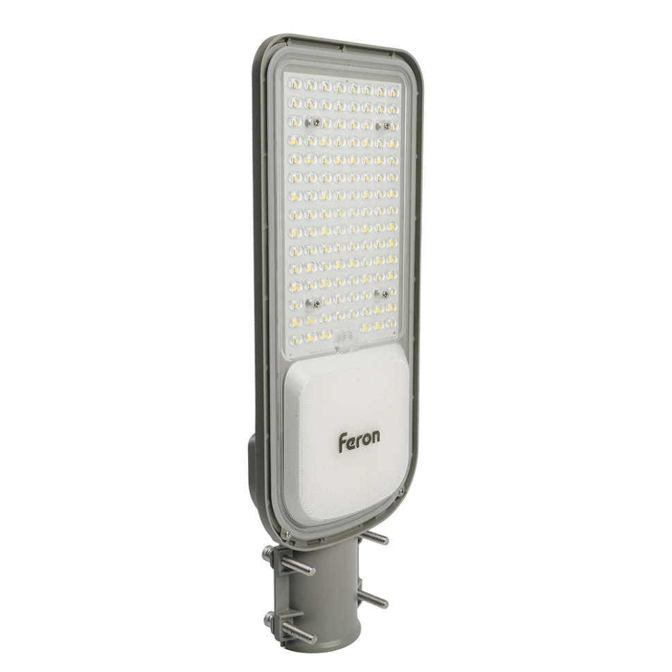 Светодиодный уличный консольный светильник Feron SP3040 100W 5000K 230V, серый, артикул FERON 41550