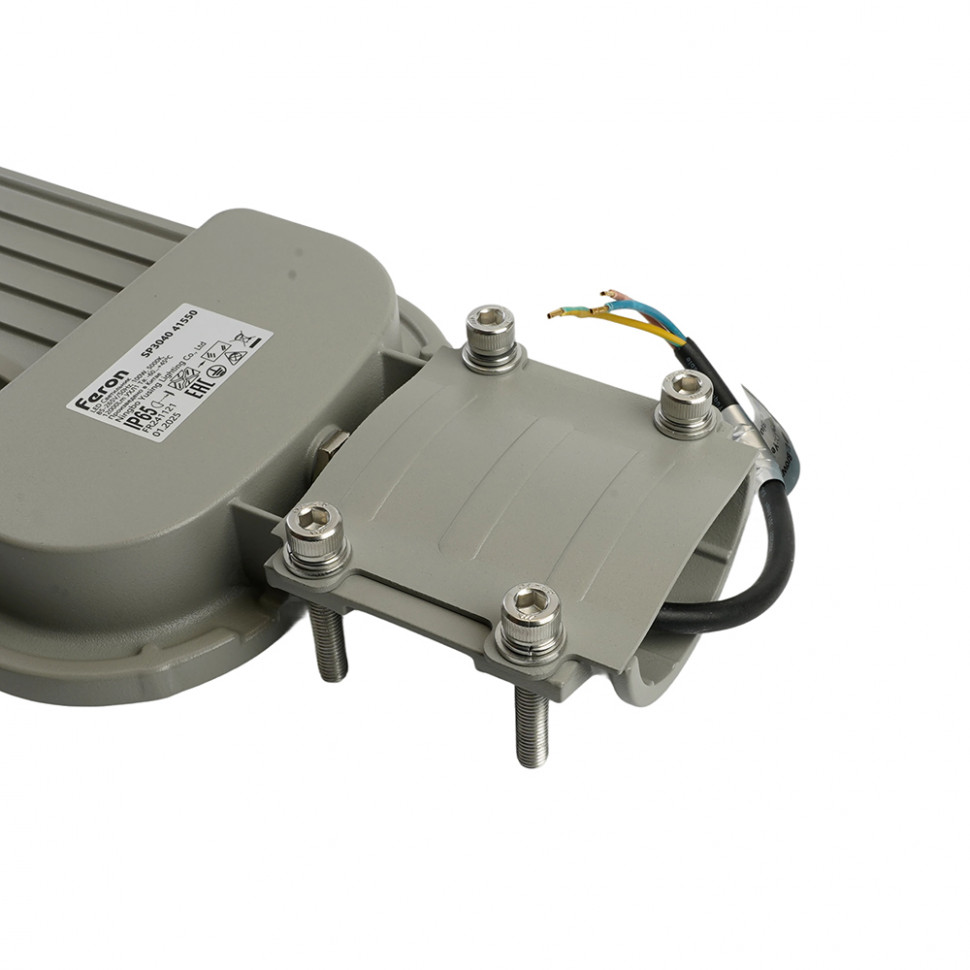 Светодиодный уличный консольный светильник Feron SP3040 100W 5000K 230V, серый, артикул FERON 41550