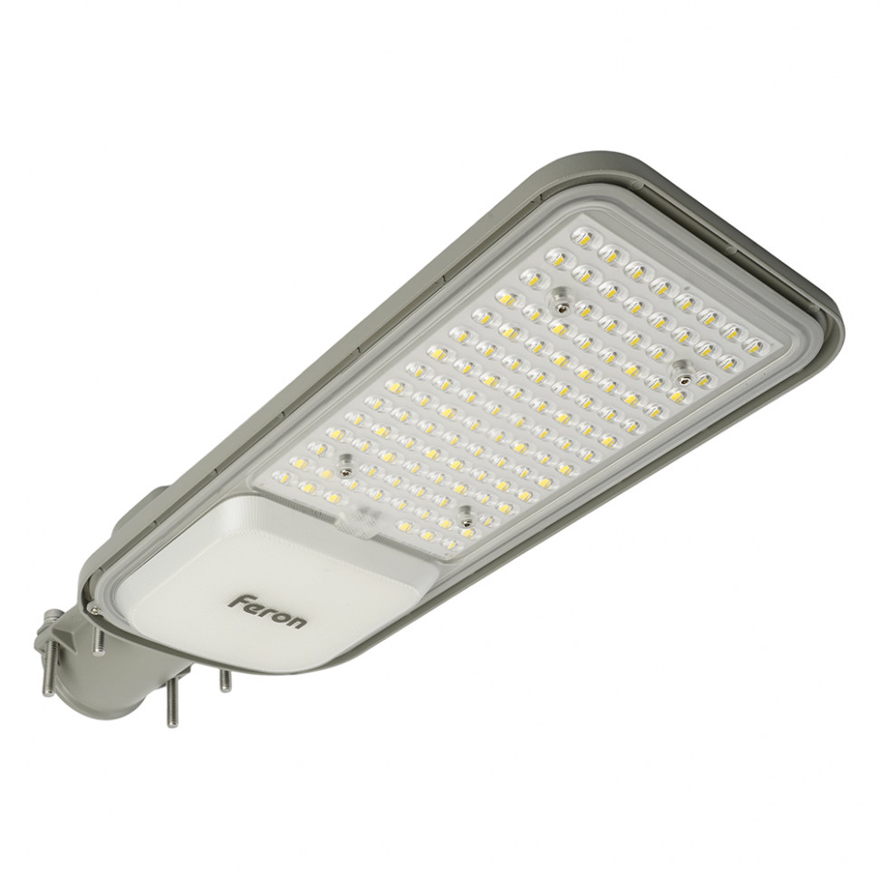 Светодиодный уличный консольный светильник Feron SP3040 100W 5000K 230V, серый, артикул FERON 41550
