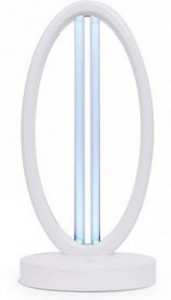Бактерицидная ультрафиолетовая настольная лампа Feron UL360 36W белый 140*198*415мм 41322 Бактерицидная ультрафиолетовая настольная лампа Feron UL360 36W белый 140*198*415мм