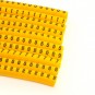 49392 Кабель-маркеры наборные 0-9 STEKKER CBMR25-S1 для провода сечением до 4мм2, желтый (10 отрезков по 30 шт) - 49392 Кабель-маркеры наборные 0-9 STEKKER CBMR25-S1 для провода сечением до 4мм2, желтый (10 отрезков по 30 шт)