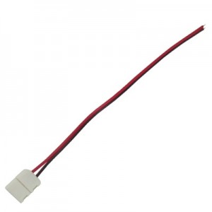 Соединительный кабель Ecola LED strip connector  с одним 2-х конт. зажимным разъемом  8mm 15 см 1шт. SC28U1ESB Соединительный кабель Ecola LED strip connector  с одним 2-х конт. зажимным разъемом  8mm 15 см 1шт.