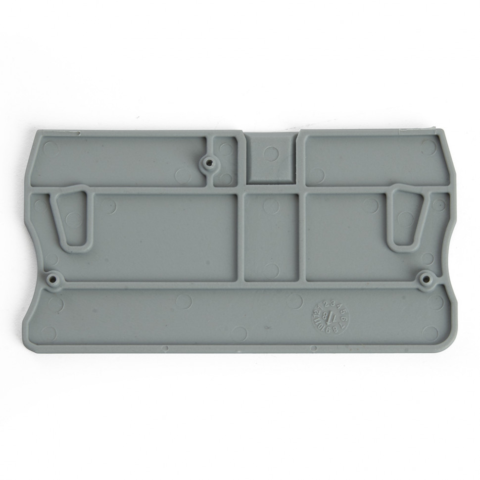 LD560-1-60 Торцевая заглушка для ЗНИ LD552 6 мм²  (JXB ST 6), серый STEKKER, артикул STEKKER 39992
