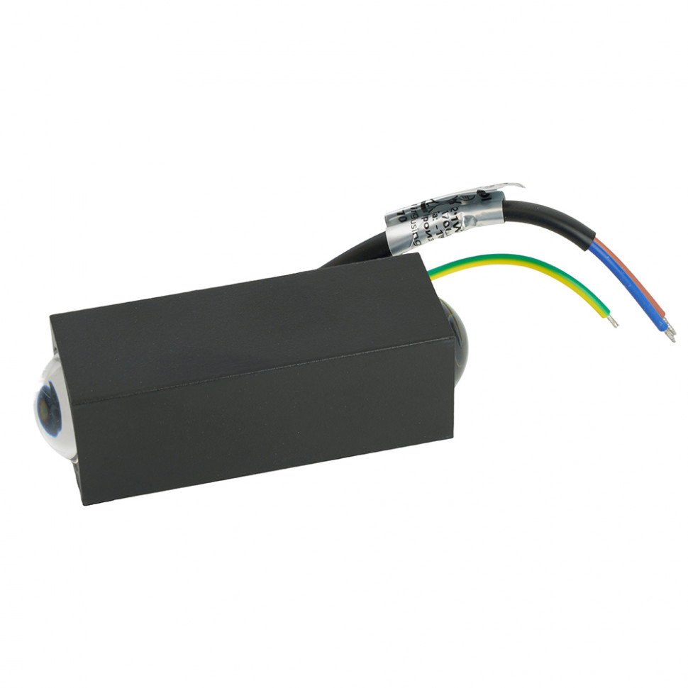 Светодиодный светильник стационарный Feron AL52 MINI 2*1W 4000K черный, артикул FERON 51135