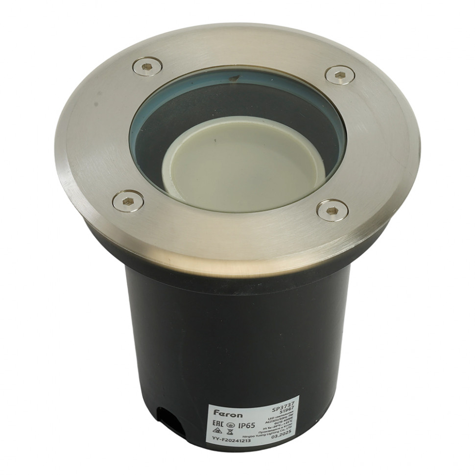 Светодиодный светильник тротуарный (грунтовый) Feron SP3737 7W 4000K 230V IP65, артикул FERON 51967