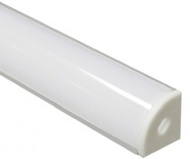 Профиль алюминиевый Feron для светодиодной ленты CAB280 с заглушками
