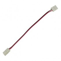 Соединительный кабель Ecola LED strip connector  с двумя 2-х конт. зажимными разъемами  8mm 15 см 1шт.