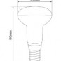 25513 Лампа светодиодная R50 E14 16LED 7W 220V 2700K LB-450, Feron - LB450_25513_25514_25515.jpg