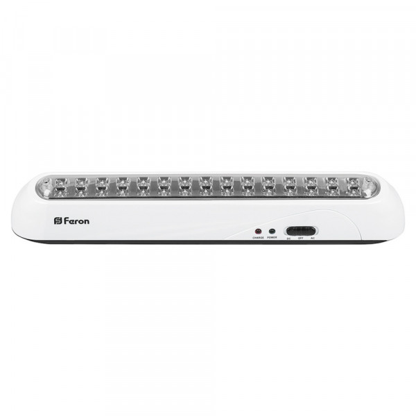 Светильник аккумуляторный, 30 LED AC/DC, белый, EL20