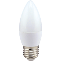 Лампа светодиодная Ecola candle   LED  8,0W 220V E27 2700K свеча (композит) 100x37