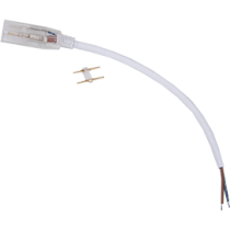 Ecola LED strip 220V connector кабель питания 150мм с муфтой и разъемом IP68 для ленты 12x7