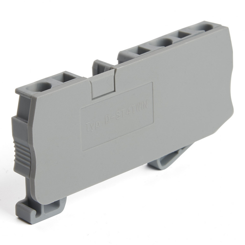 LD561-1-25 Торцевая заглушка для ЗНИ LD553 2,5 мм²  (JXB ST 2,5), серый STEKKER, артикул STEKKER 39985