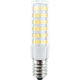 B4TW55ELC Лампа светодиодная Ecola T25 LED Micro 5,5W E14 2700K 340° кукуруза (для холодил., шв. машинки и т.д.) 62x17 mm 