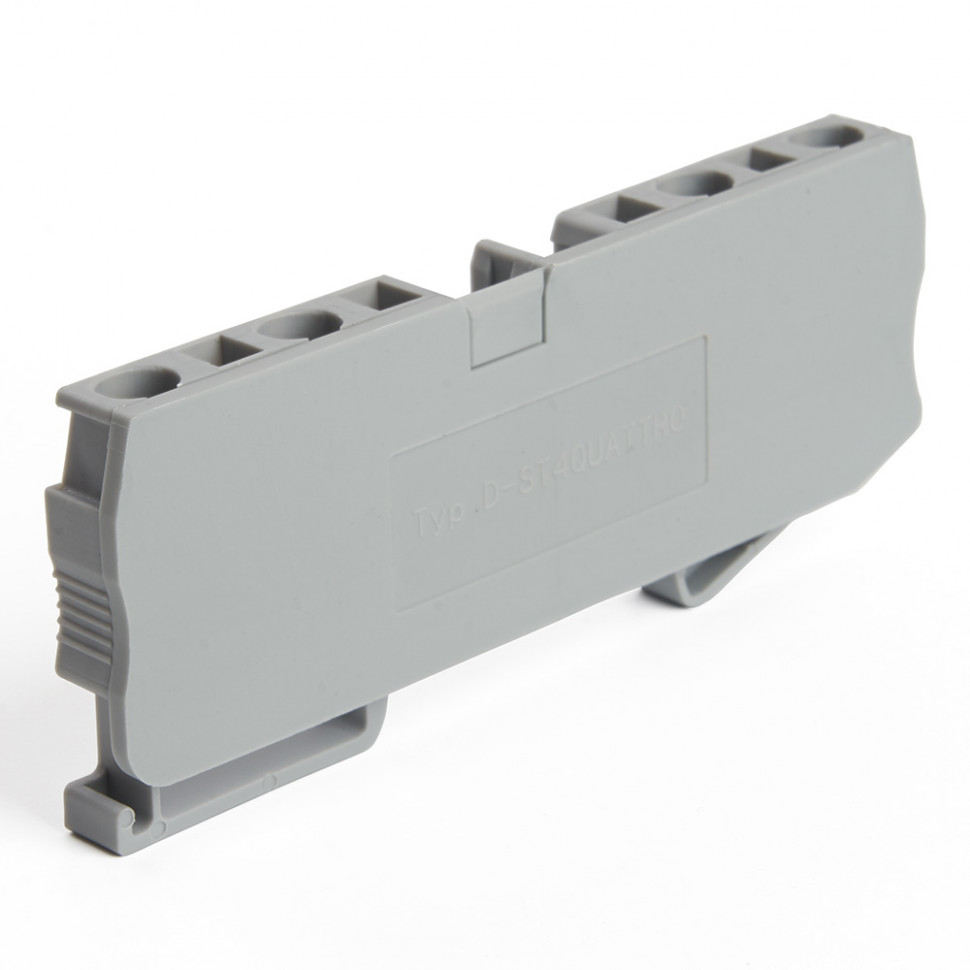 LD562-1-25 Торцевая заглушка для ЗНИ LD554 2,5 мм²  (JXB ST 2,5), серый STEKKER, артикул STEKKER 39987