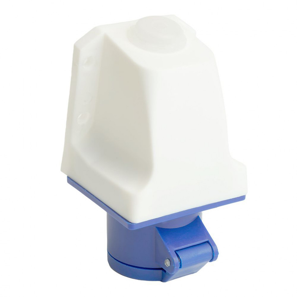 Розетка стационарная ST-113 16А 220В 2P+PE IP44, RST16-113-44, Stekker, артикул STEKKER 49432