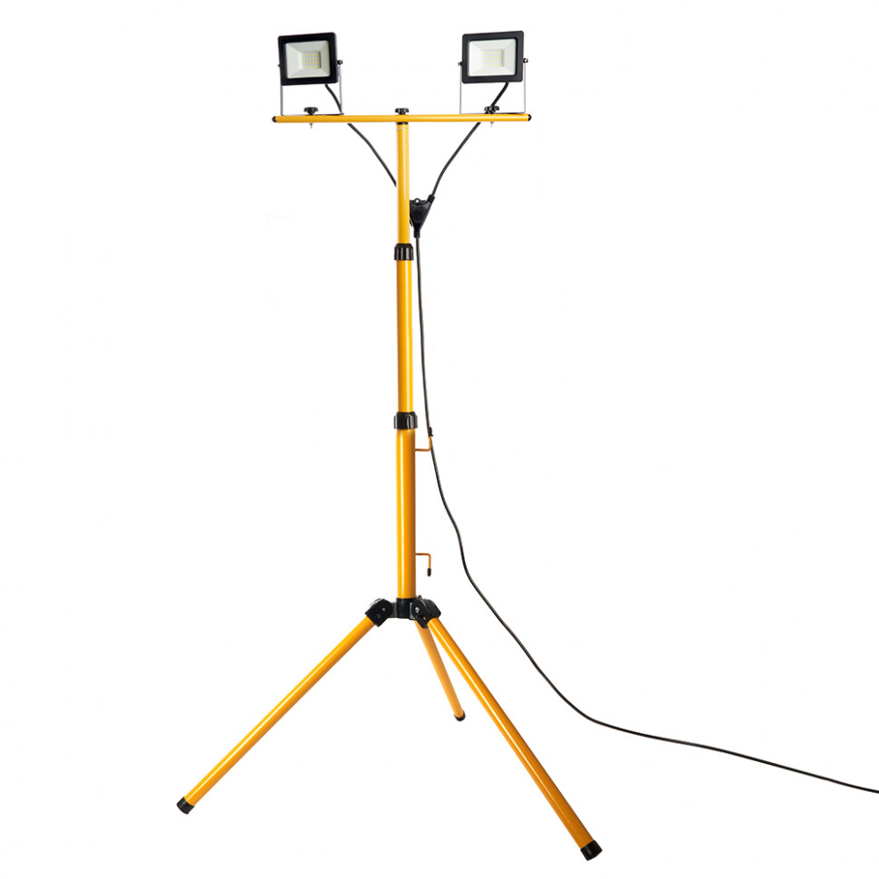 Светодиодный прожектор Feron LL-502 на штативе IP65 2*30W 6400K, артикул FERON 29567