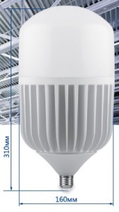 Лампа светодиодная Feron LB-65 E27-E40 100W холодный свет (6400K) 25827 Лампа светодиодная Feron LB-65 100W холодный свет (6400K) LB-65