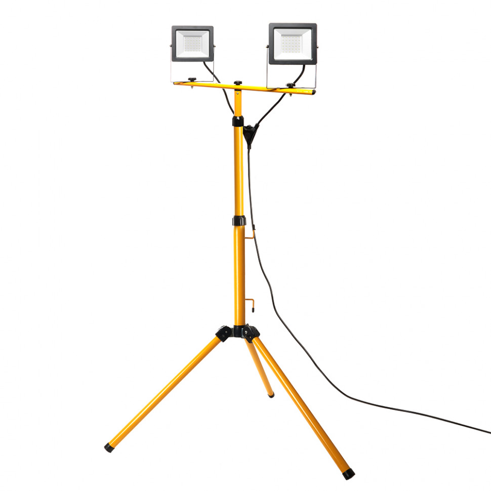Светодиодный прожектор Feron LL-503  на штативе IP65 2*50W 6400K, артикул FERON 29568